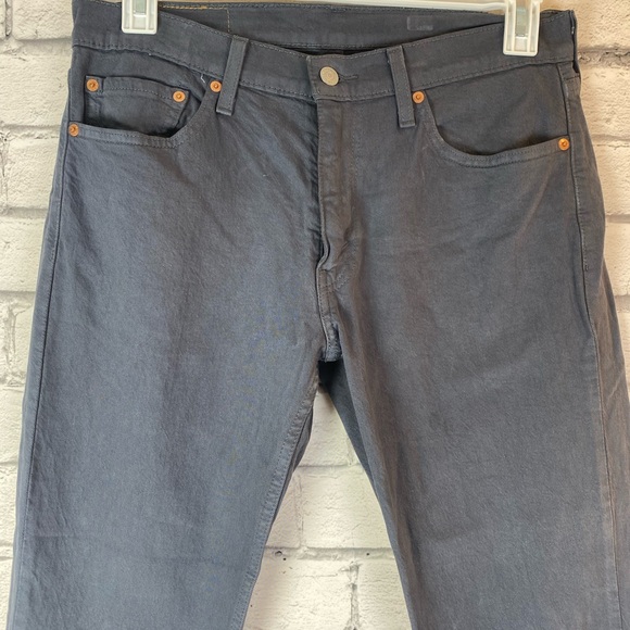 Levi’s Gray Slim Straight Fit Jeans size 32x32 - Picture 2 of 9
